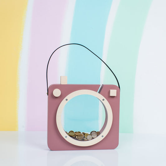 Ξύλινα οικολογικά παιχνίδια - ξύλινος κουμπαράς