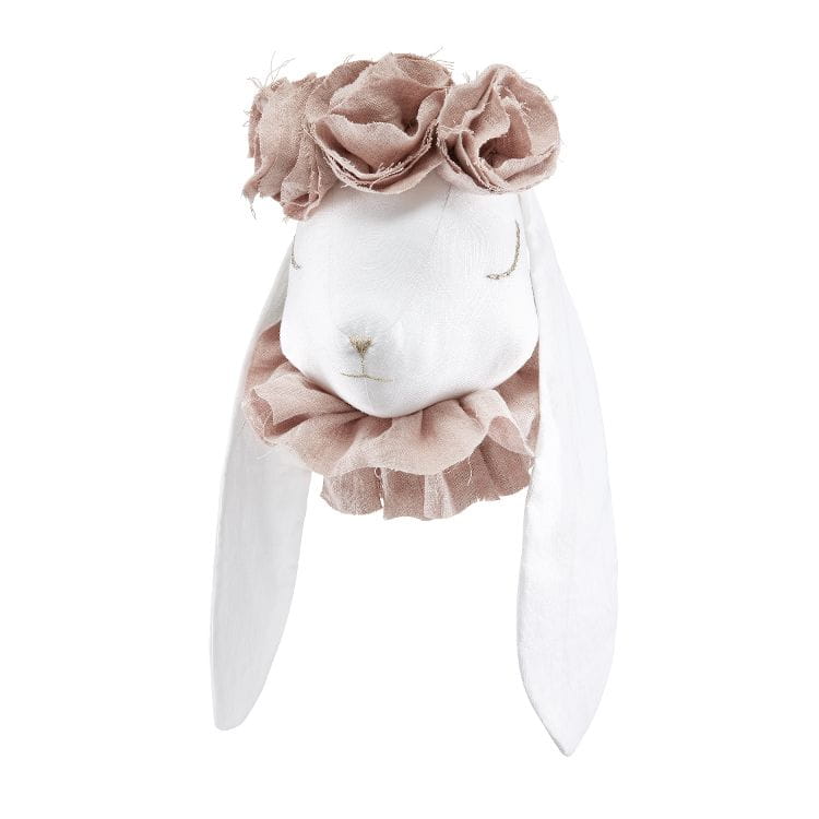 Rabbit with flowers