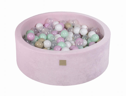 Μπαλοπισίνα Light Pink Velvet | Pastel
