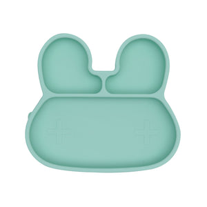 Bunny Stickie Plate - mint