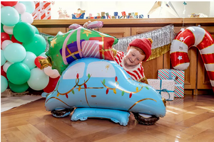 Μπαλόνι Standing Christmas Car