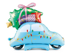 Μπαλόνι Standing Christmas Car