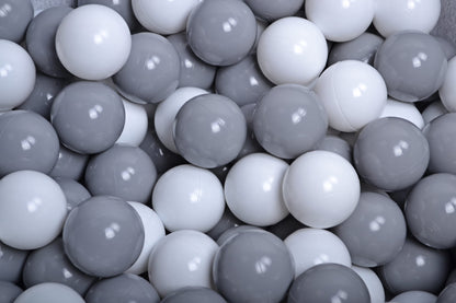 Playground Velvet με Μπαλοπισίνα Beige | Grey