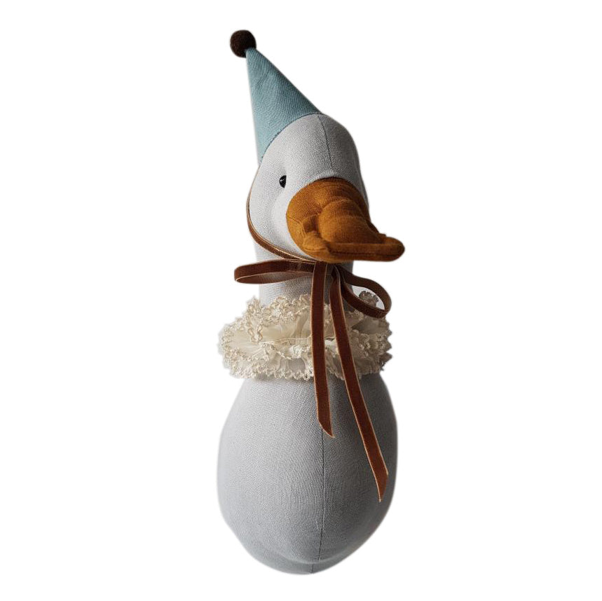 Duck with Turquoise Hat