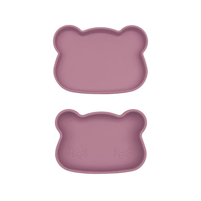 Snackie Bear Dusty Rose