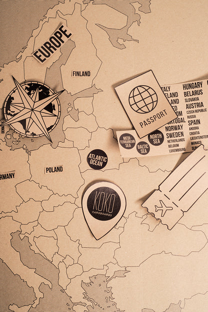 DIY Map Of Europe