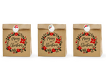 Σακουλάκια Δώρων Merry Little Christmas Rustic