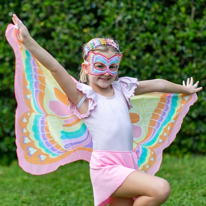 Pink Rainbow Butterfly