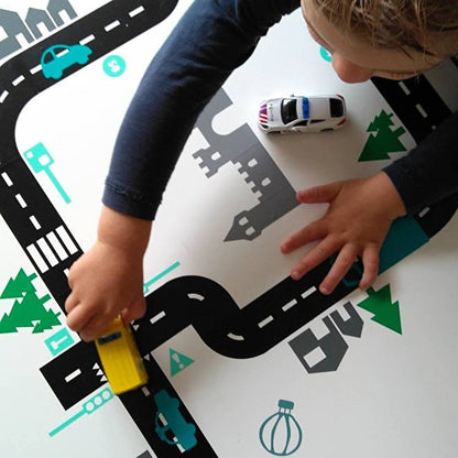 Sticky Roads Black & Colour
