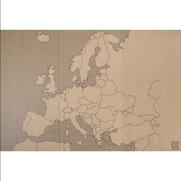 DIY Map Of Europe