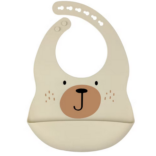 Σαλιάρα Σιλικόνης Bear