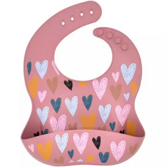 Σαλιάρες Σιλικόνης Hearts