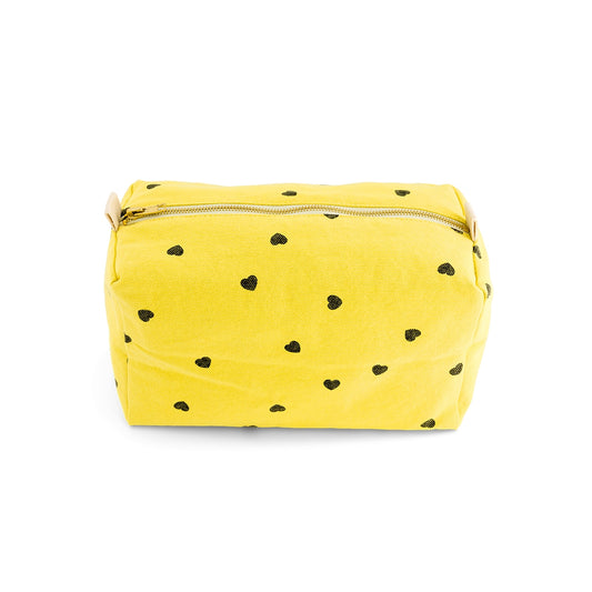 Τσαντάκι Νεσεσέρ Heart Lemon Yellow