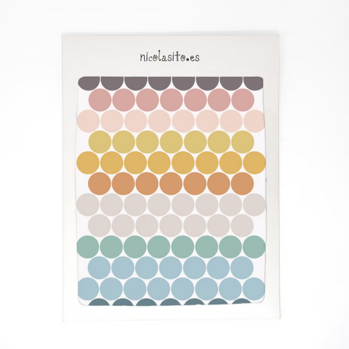 Dots Pastel Sunset