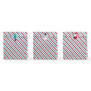 Σακουλάκια Δώρων  Xmas Stripes
