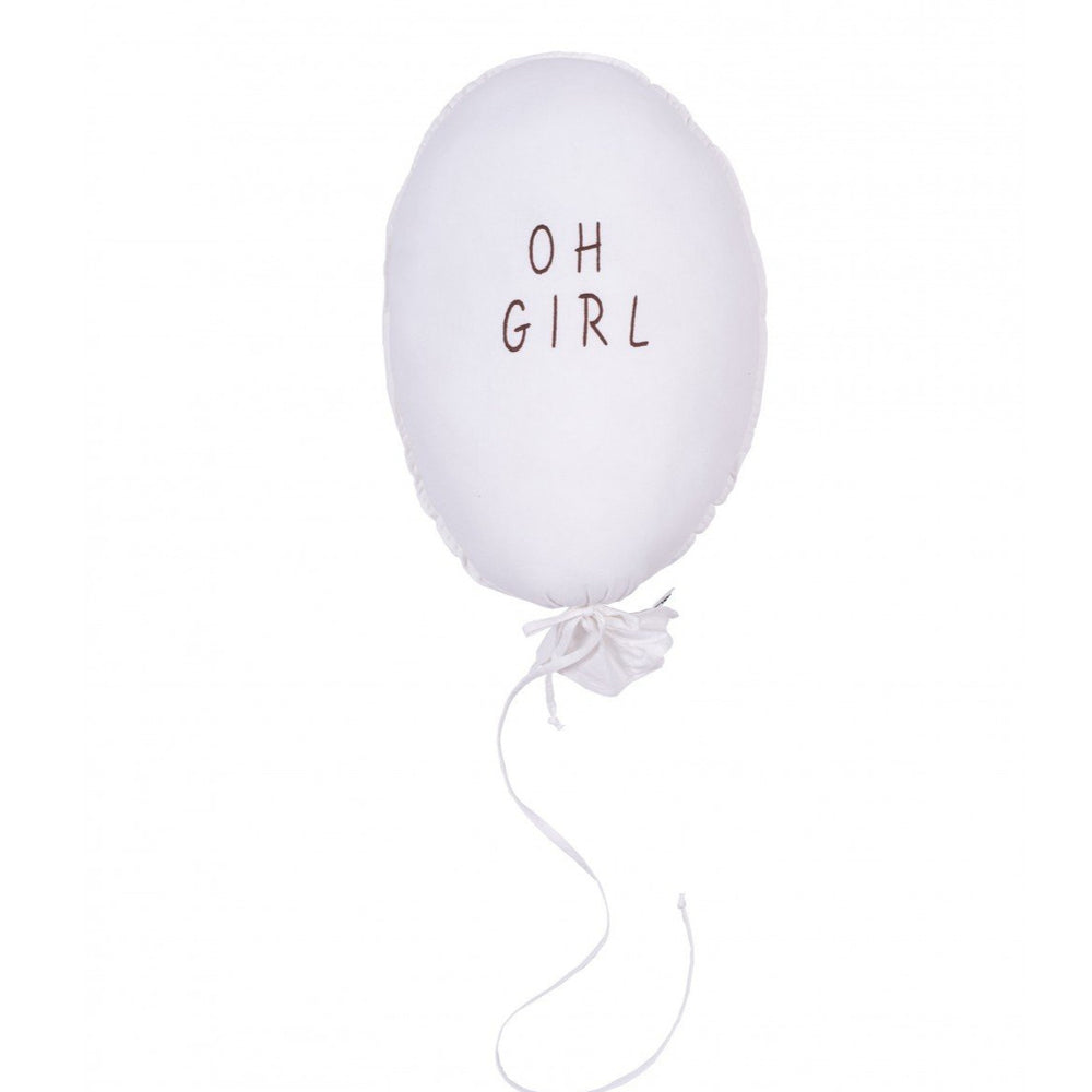 Μπαλόνι Λευκό Oh Girl