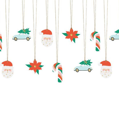 Καρτελάκια για δωράκια Santa Mix