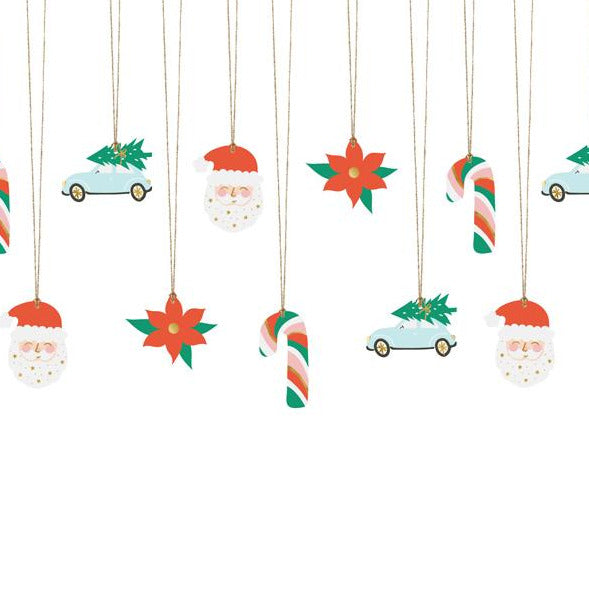 Καρτελάκια για δωράκια Santa Mix