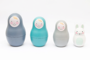 Nesting Babies "Pastel Blue"
