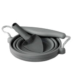 Πτυσσόμενο κουβαδάκι με φτυαράκι Anthracite Grey