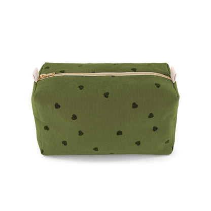 Τσαντάκι Νεσεσέρ Heart Khaki