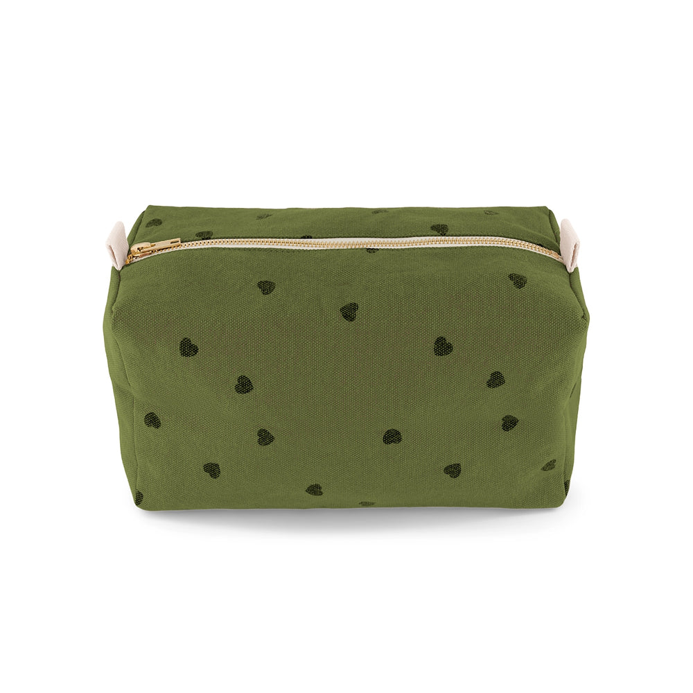Τσαντάκι Νεσεσέρ Heart Khaki