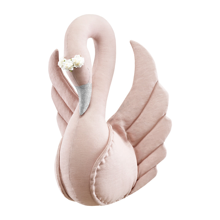 Pink Powder Swan