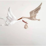White Stork with Sack